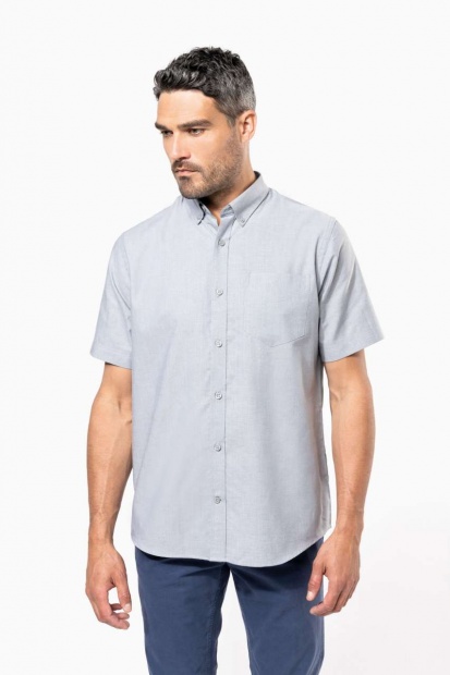 MEN'S SHORT-SLEEVED OXFORD SHIRT