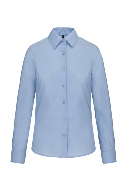 LADIES' LONG-SLEEVED OXFORD SHIRT