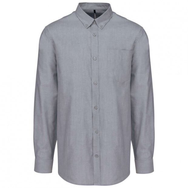 MEN'S LONG-SLEEVED OXFORD SHIRT