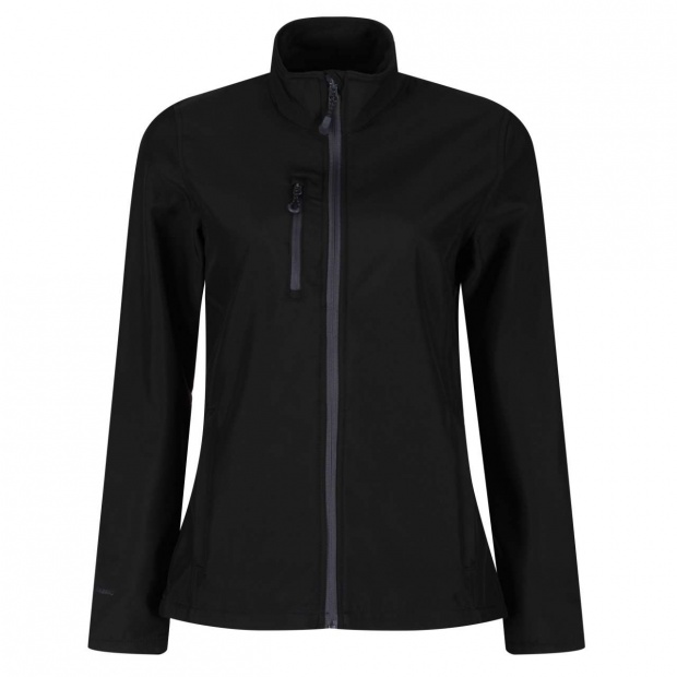 WOMEN'S HONESTLY MADE RECYCLED PRINTABLE SOFTSHELL JACKET