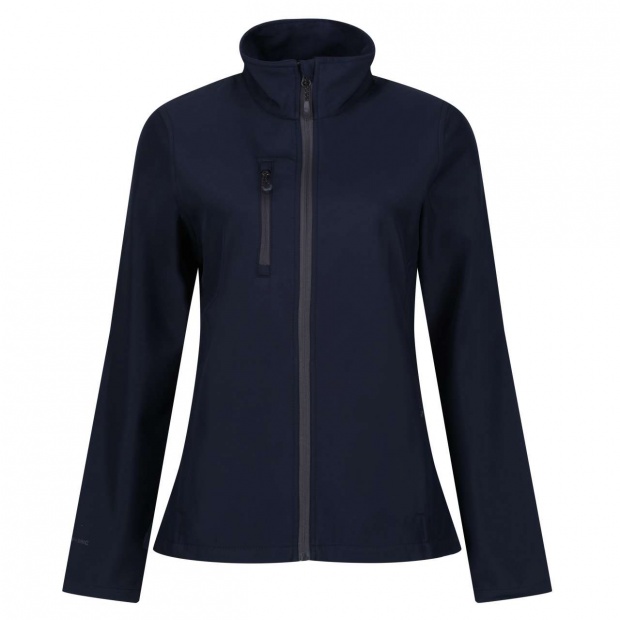 WOMEN'S HONESTLY MADE RECYCLED PRINTABLE SOFTSHELL JACKET