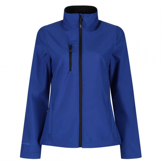 WOMEN'S HONESTLY MADE RECYCLED PRINTABLE SOFTSHELL JACKET