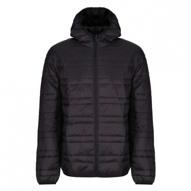 HOODED PACKAWAY FIREDOWN JACKET