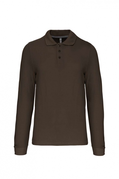 MEN'S LONG-SLEEVED POLO SHIRT