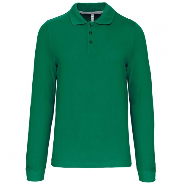 MEN'S LONG-SLEEVED POLO SHIRT