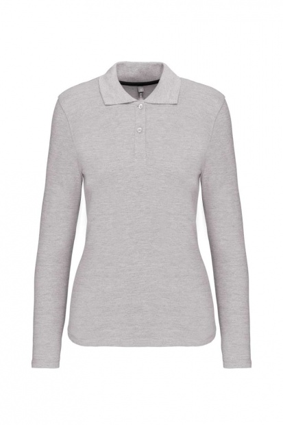 LADIES' LONG-SLEEVED POLO SHIRT