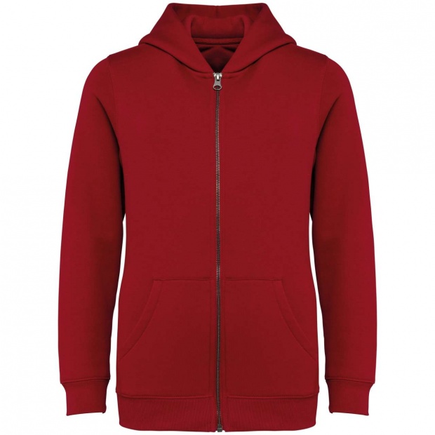 ECO-FRIENDLY KIDS’ FULL ZIP HOODED SWEATSHIRT