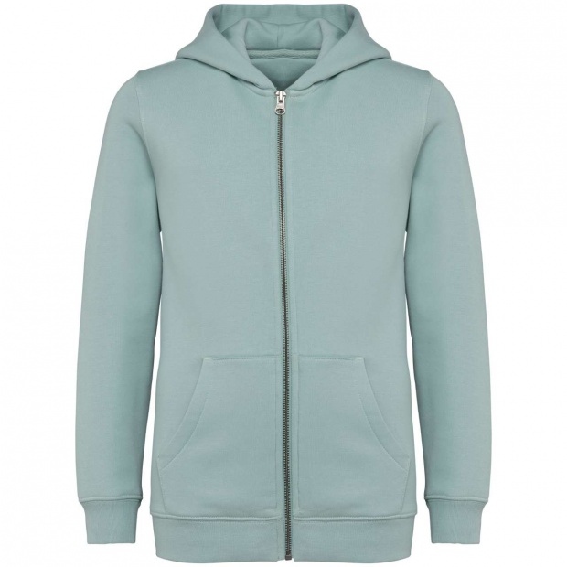 ECO-FRIENDLY KIDS’ FULL ZIP HOODED SWEATSHIRT