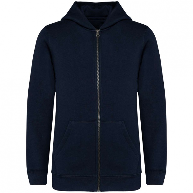 ECO-FRIENDLY KIDS’ FULL ZIP HOODED SWEATSHIRT