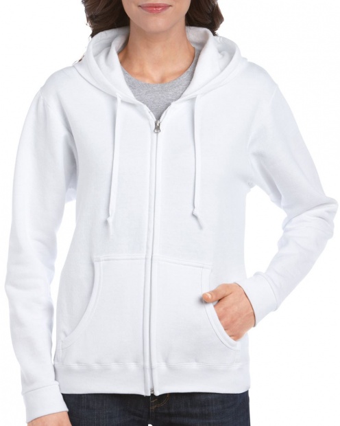 HEAVY BLEND™ LADIES' FULL ZIP HOODED SWEATSHIRT