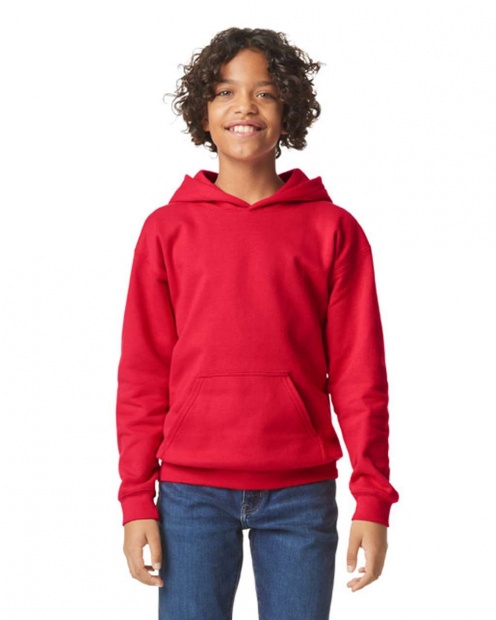 SOFTSTYLE® MIDWEIGHT FLEECE YOUTH HOODIE