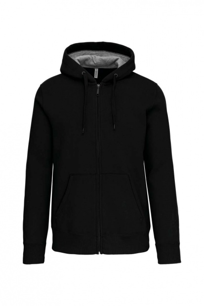 FULL ZIP HOODED SWEATSHIRT