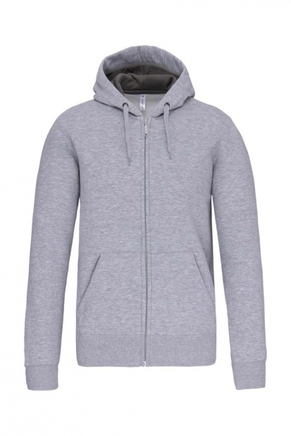 FULL ZIP HOODED SWEATSHIRT