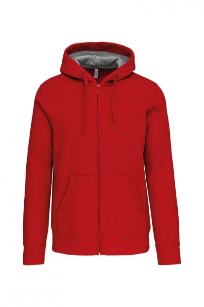 FULL ZIP HOODED SWEATSHIRT