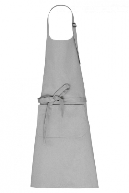 APRON WITH POCKET IN ORGANIC COTTON