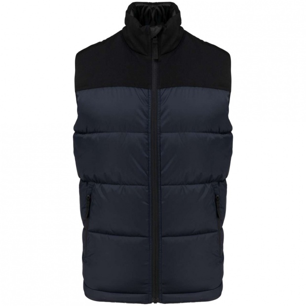 UNISEX BI-TONE PADDED BODYWARMER