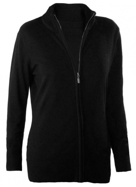 LADIES' FULL ZIP CARDIGAN