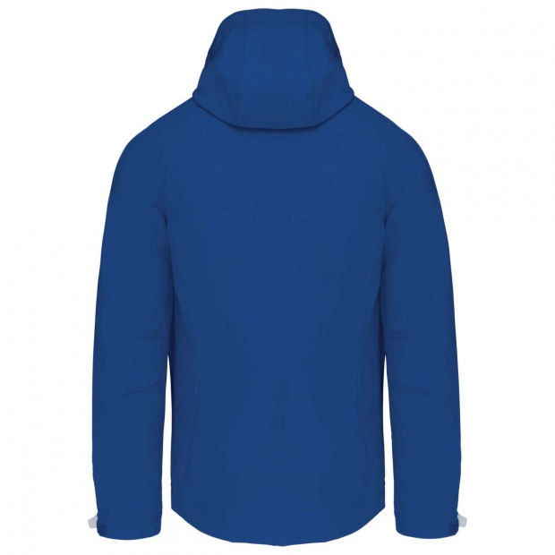 MEN'S DETACHABLE HOODED SOFTSHELL JACKET