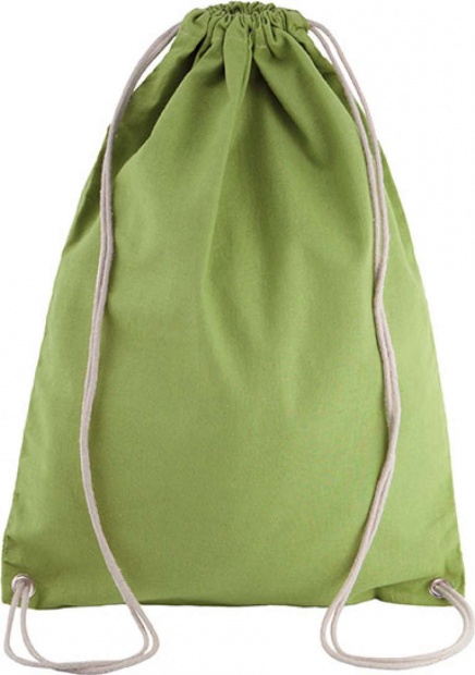 COTTON DRAWSTRING BACKPACK