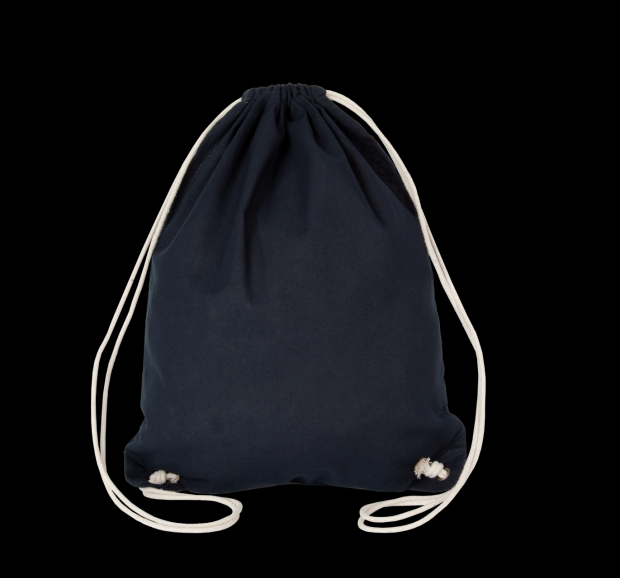 COTTON DRAWSTRING BACKPACK