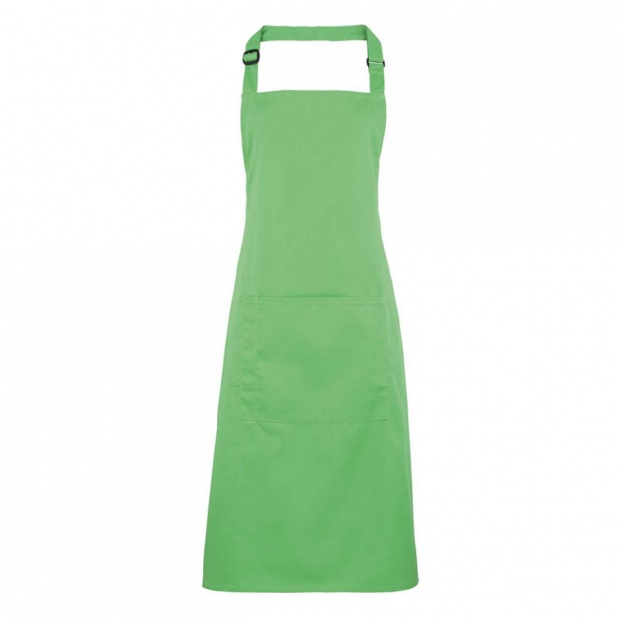 ‘COLOURS’ BIB APRON WITH POCKET