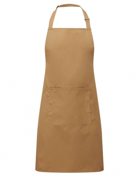 ‘COLOURS’ BIB APRON WITH POCKET