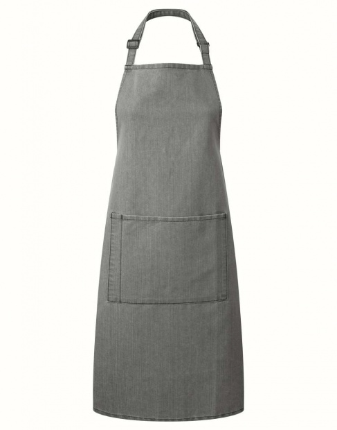 ‘COLOURS’ BIB APRON WITH POCKET