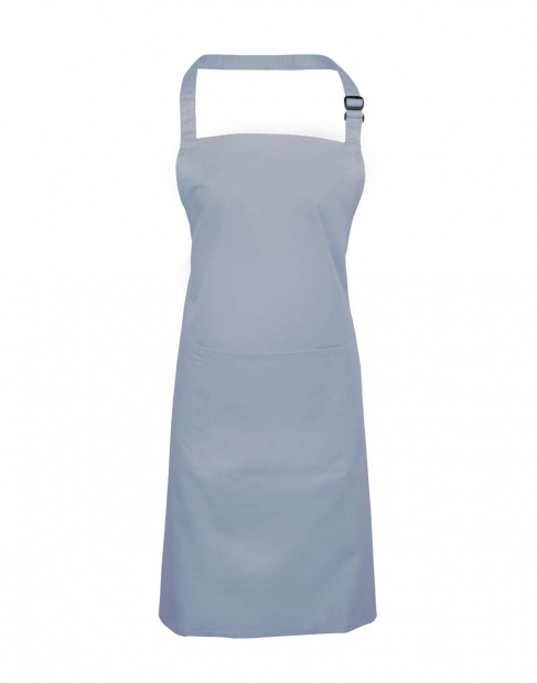 ‘COLOURS’ BIB APRON WITH POCKET