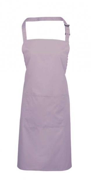 ‘COLOURS’ BIB APRON WITH POCKET