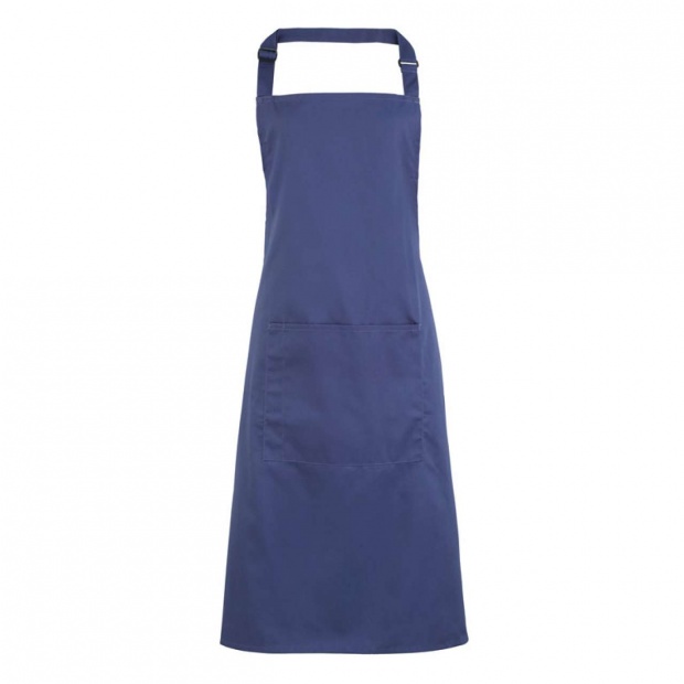 ‘COLOURS’ BIB APRON WITH POCKET