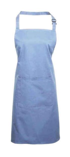 ‘COLOURS’ BIB APRON WITH POCKET