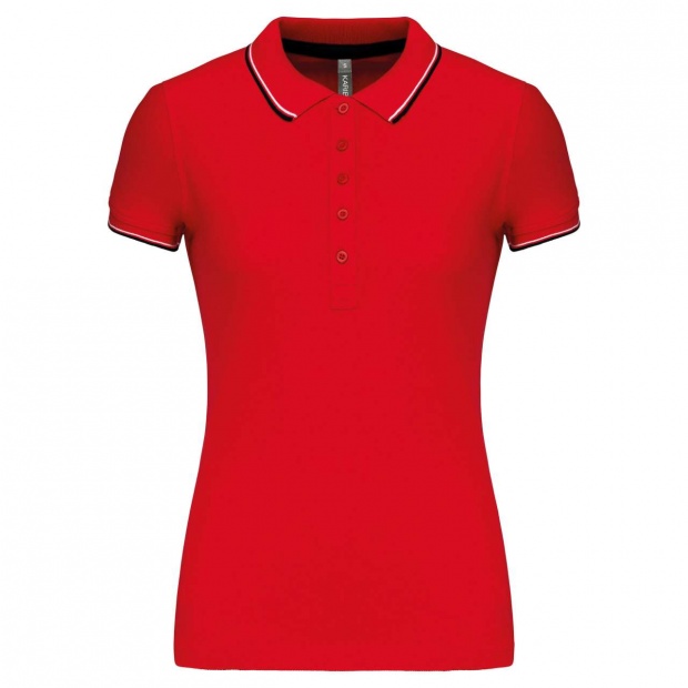 LADIES' SHORT-SLEEVED POLO SHIRT