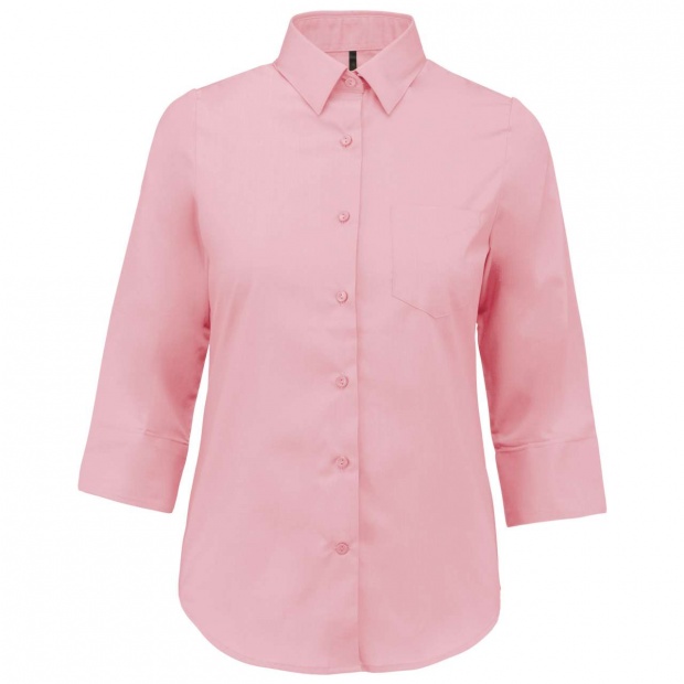 LADIES' 3/4 SLEEVED SHIRT