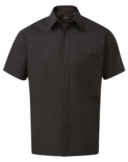 MEN'S SHORT SLEEVE POPLIN SHIRT