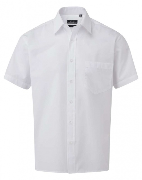 MEN'S SHORT SLEEVE POPLIN SHIRT