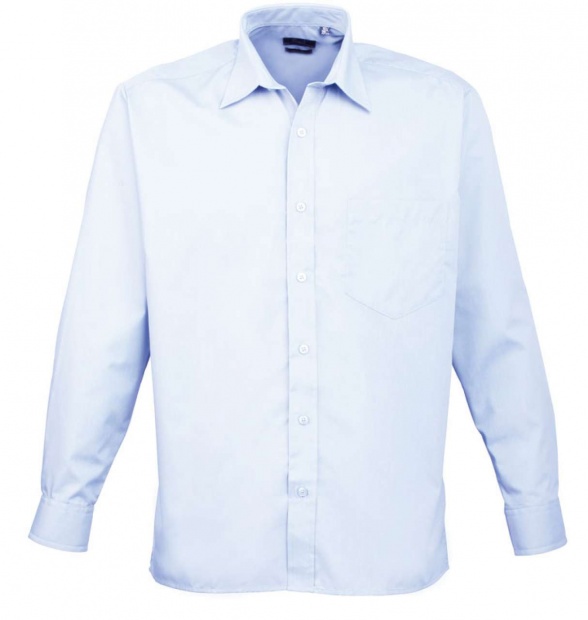 MEN'S LONG SLEEVE POPLIN SHIRT