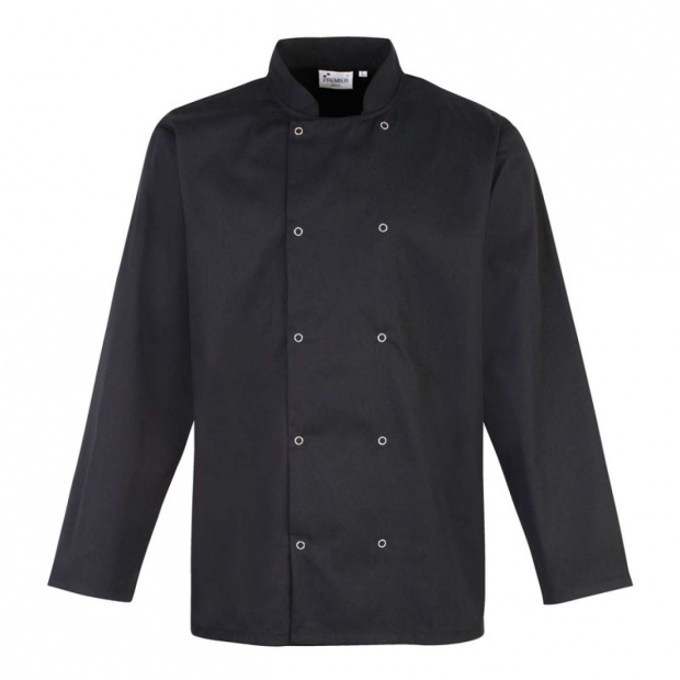 CHEF'S LONG SLEEVE STUD JACKET