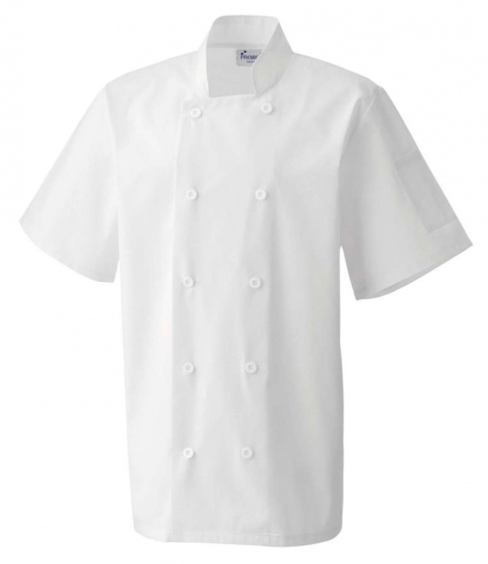 SHORT SLEEVE CHEF'S JACKET