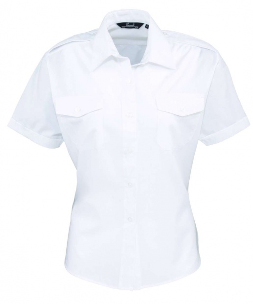 WOMEN'S SHORT SLEEVE PILOT SHIRT