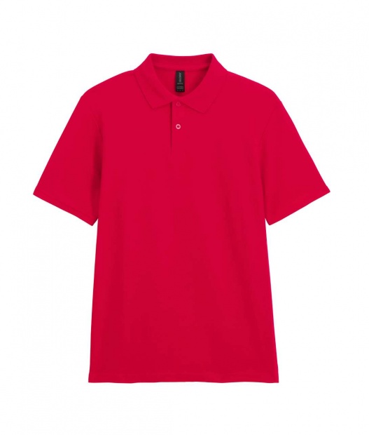 SOFTSTYLE® ADULT DOUBLE PIQUÉ POLO