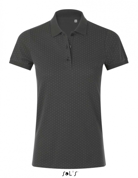 SOL'S BRANDY WOMEN - POLKA-DOT POLO SHIRT