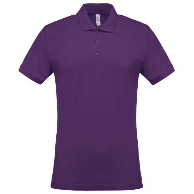 MEN'S SHORT-SLEEVED PIQUÉ POLO SHIRT