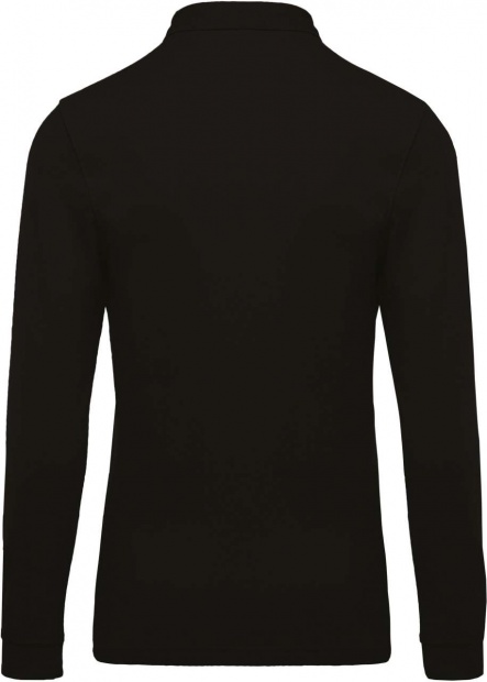 MEN'S LONG-SLEEVED PIQUÉ POLO SHIRT