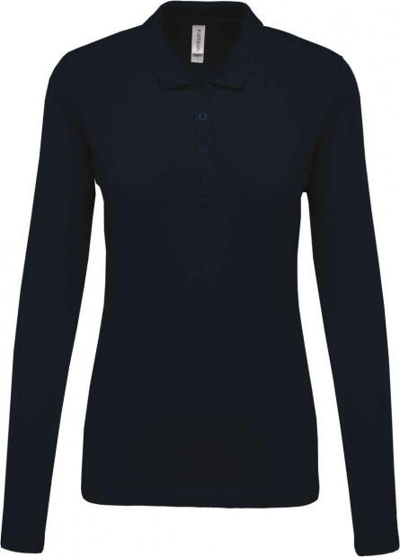 LADIES’ LONG-SLEEVED PIQUÉ POLO SHIRT