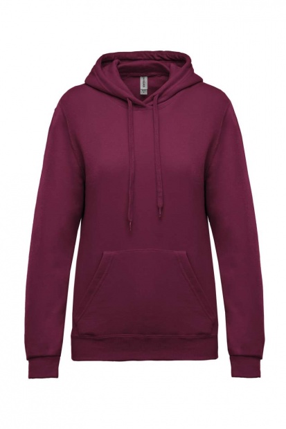 LADIES’ HOODED SWEATSHIRT