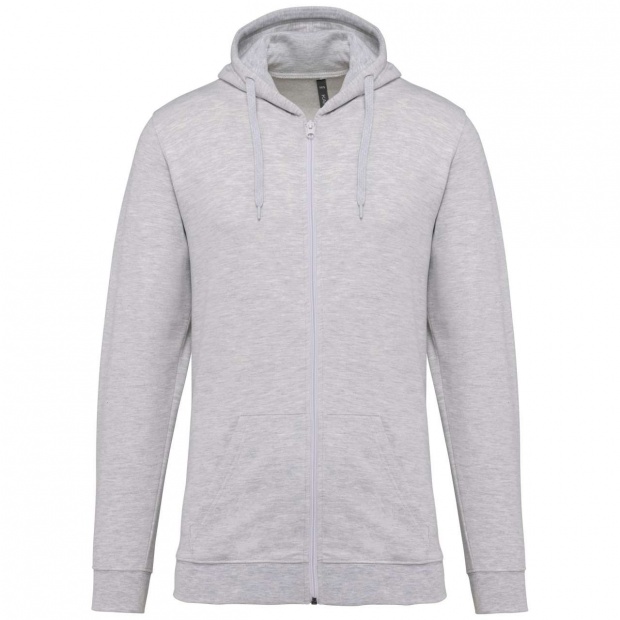 FULL ZIP HOODED SWEATSHIRT