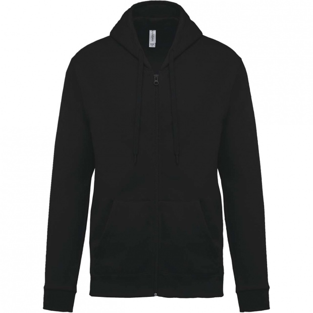 FULL ZIP HOODED SWEATSHIRT