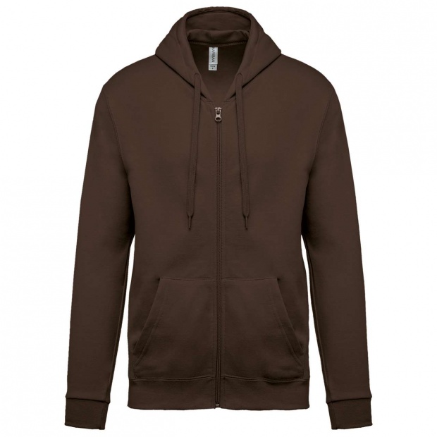 FULL ZIP HOODED SWEATSHIRT