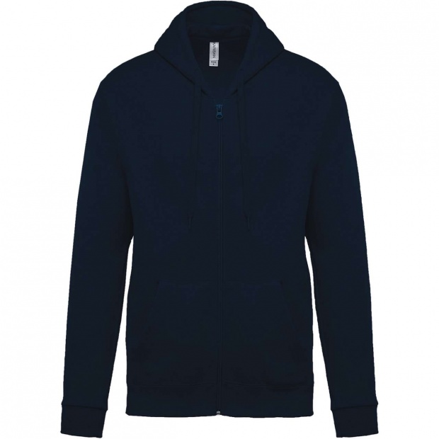 FULL ZIP HOODED SWEATSHIRT