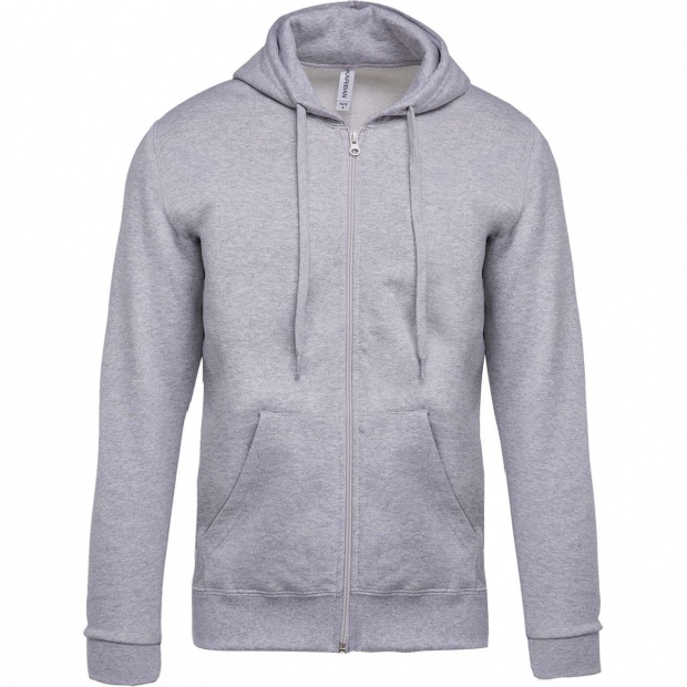 FULL ZIP HOODED SWEATSHIRT